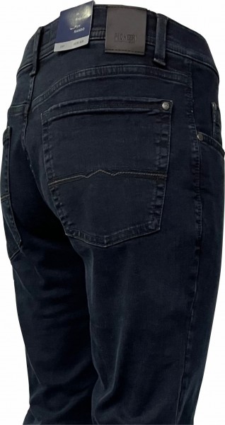 Pioneer Jeans RANDO MEGAFLEX dunkelblau + Ledergürtel GRATIS