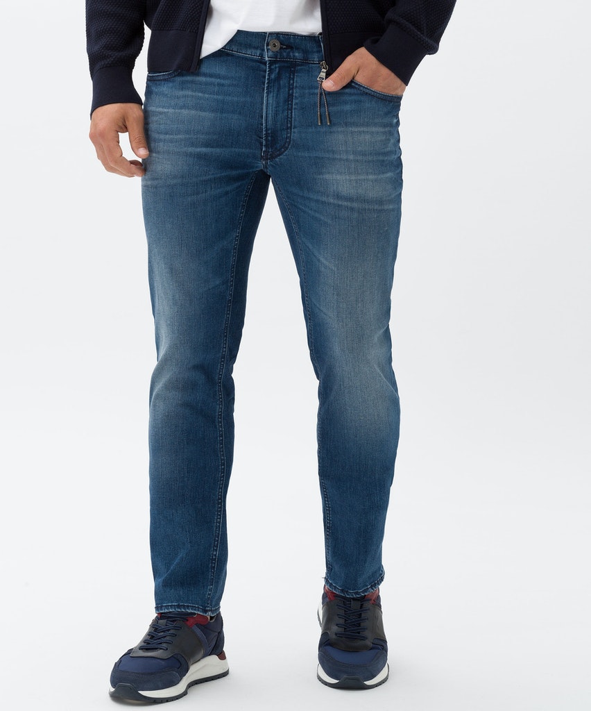 Männer CHUCK | Shop, Herren jeans, blue stretch jeans vintage Style BRAX Jeans herren camel
